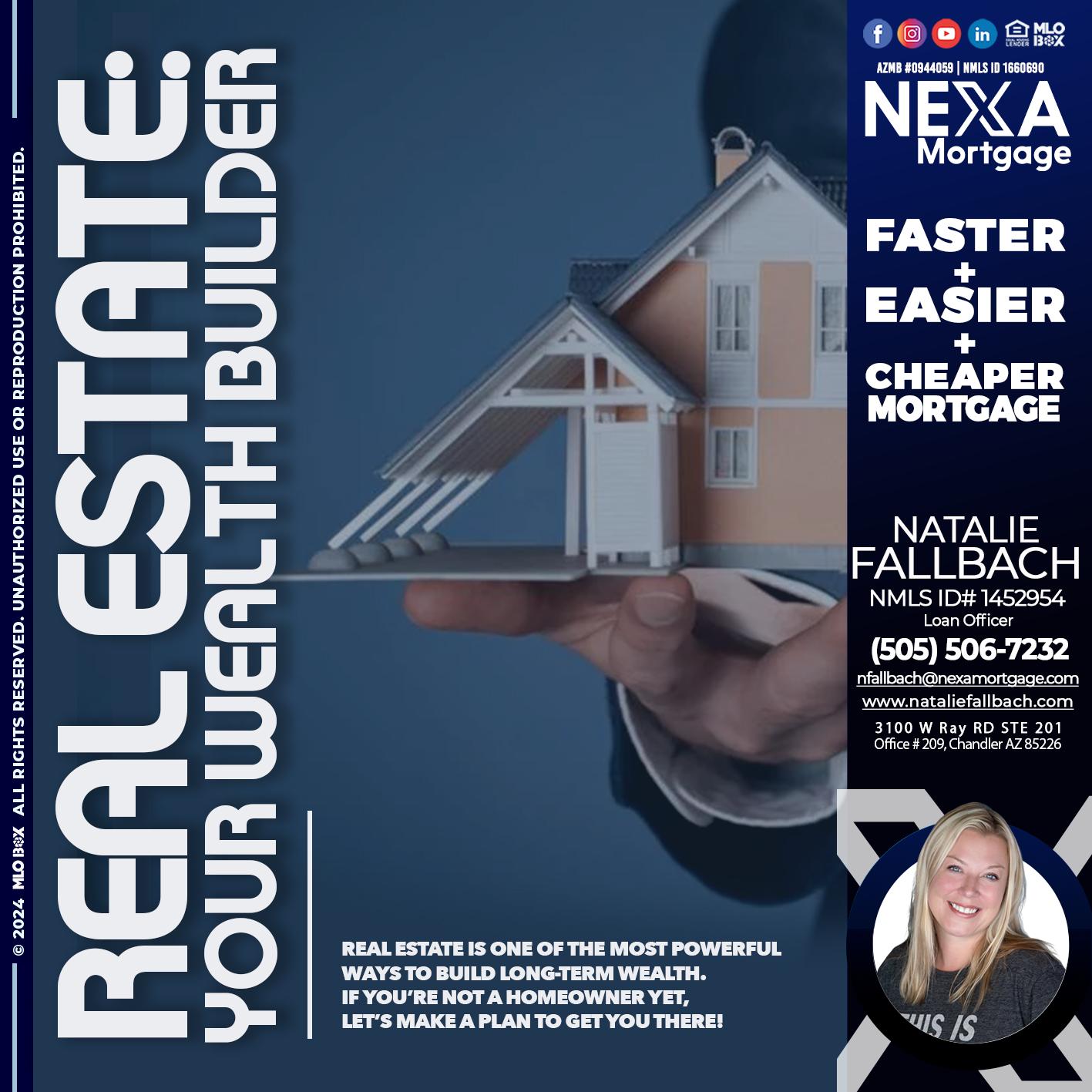 REAL ESTATE FIXED - Natalie Fallbach -Mortgage Loan Officer