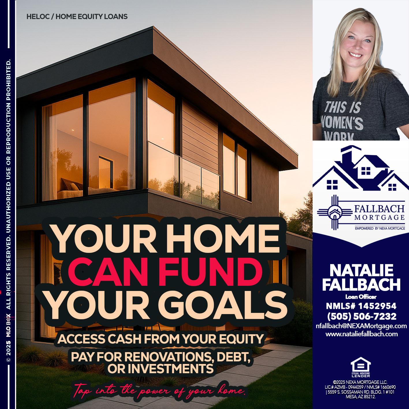 HELOC - Natalie Fallbach -Mortgage Loan Officer