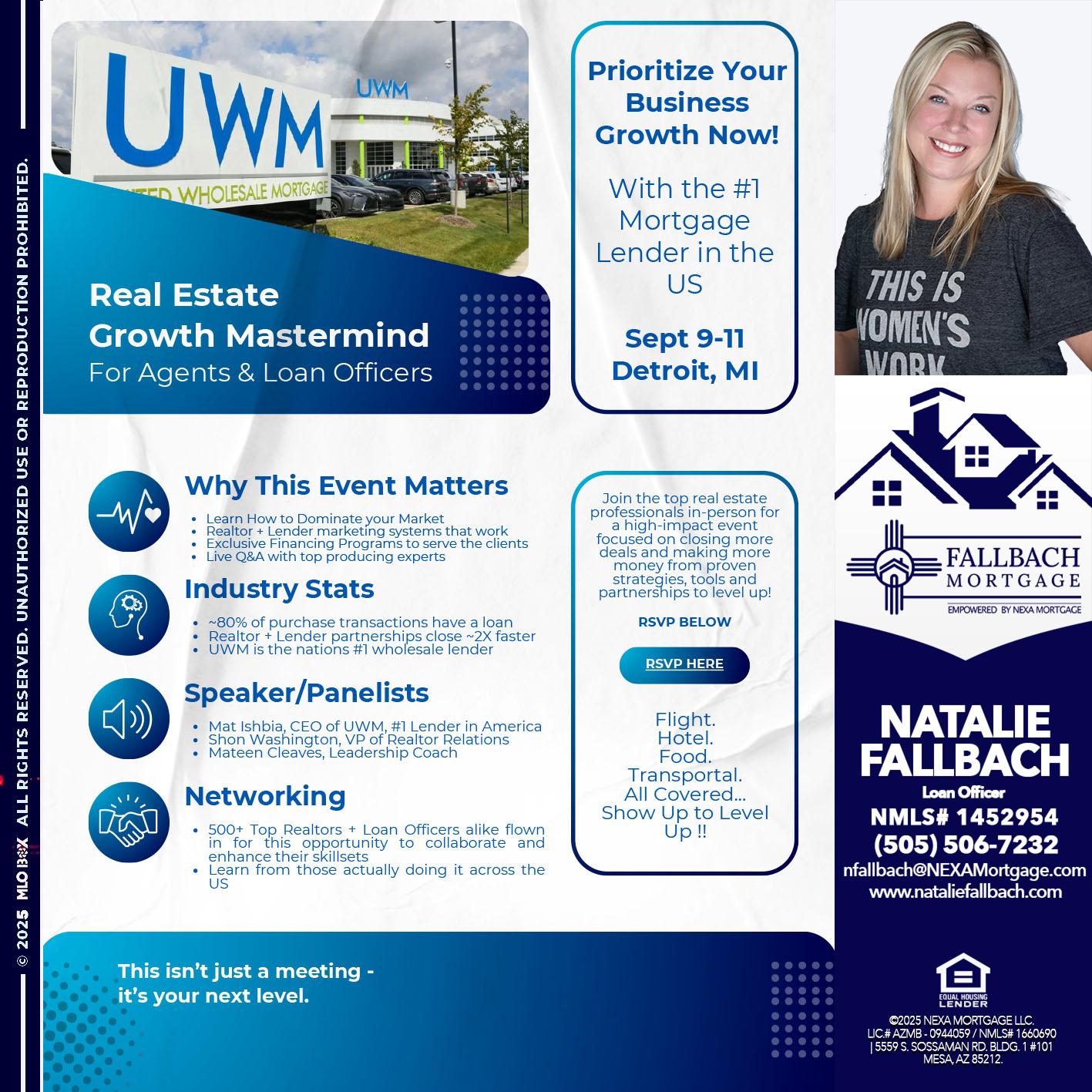 DETROIT TRIP - Natalie Fallbach -Mortgage Loan Officer