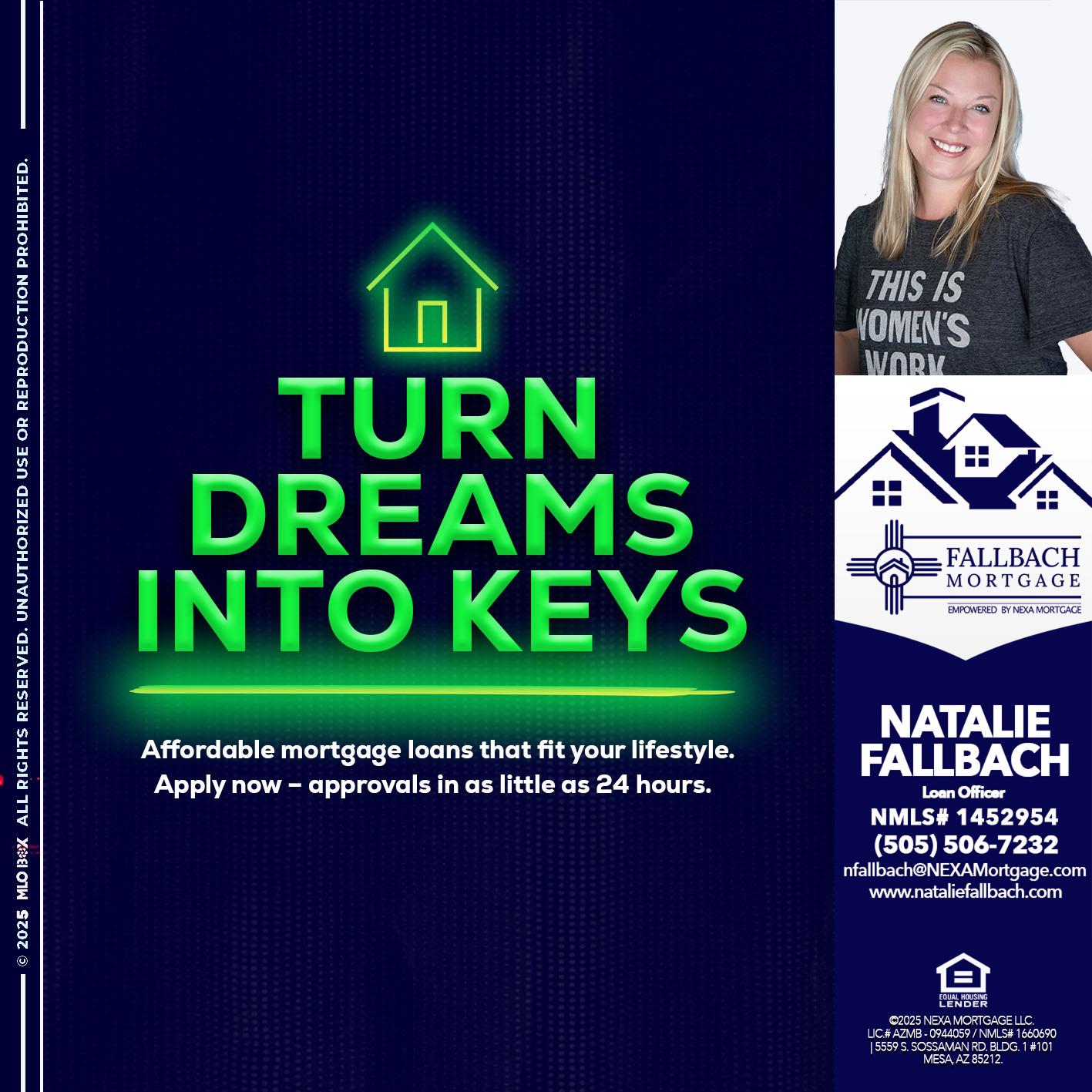 turn dreams - Natalie Fallbach -Mortgage Loan Officer