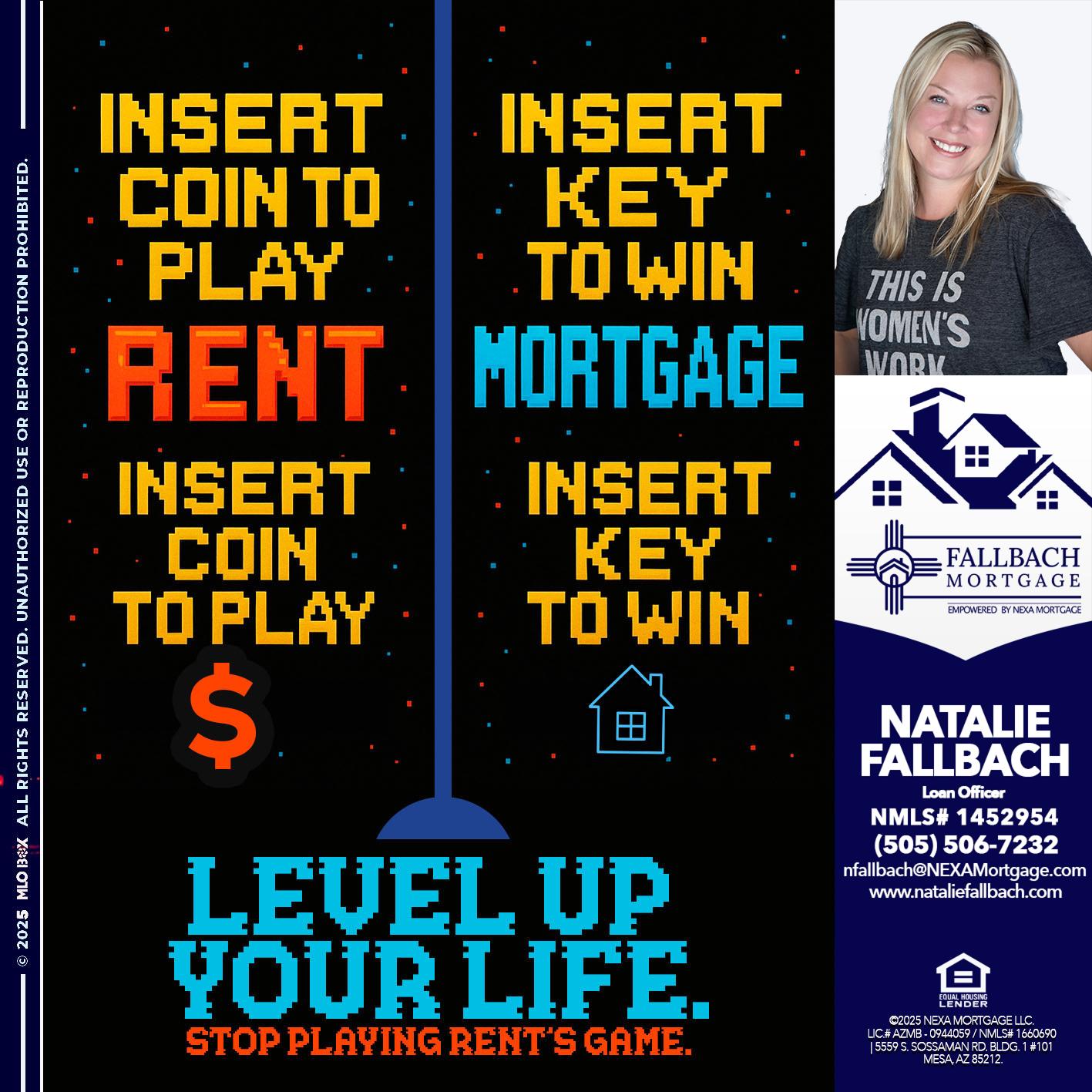 INSERT COIN - Natalie Fallbach -Mortgage Loan Officer