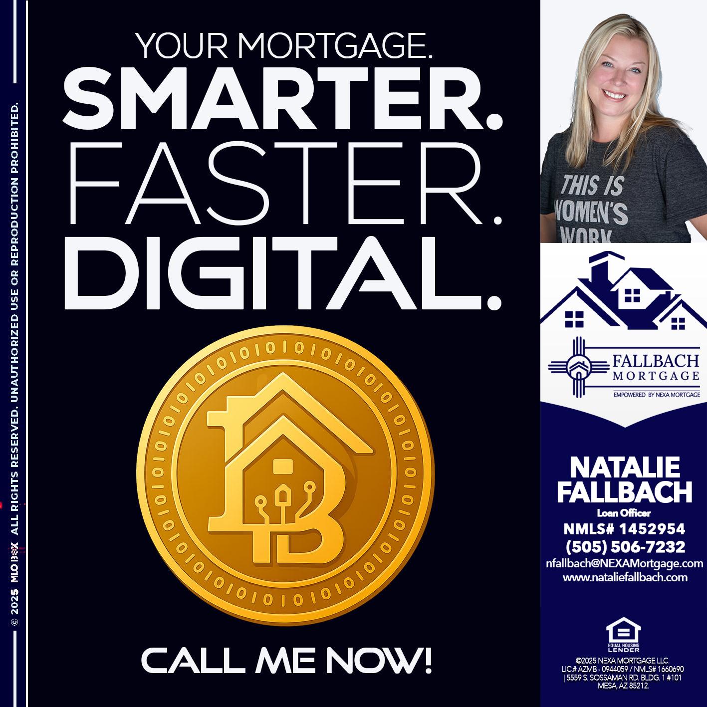 YOUR MORTGAGE - Natalie Fallbach -Mortgage Loan Officer