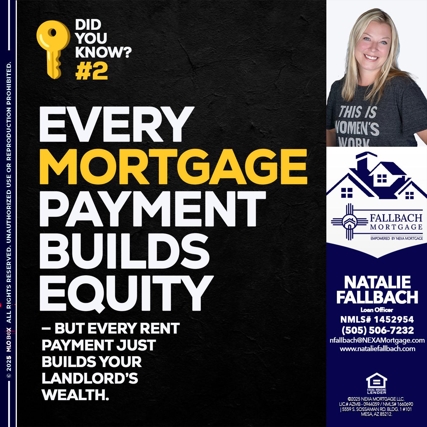 DID YOU KNOW? - Natalie Fallbach -Mortgage Loan Officer