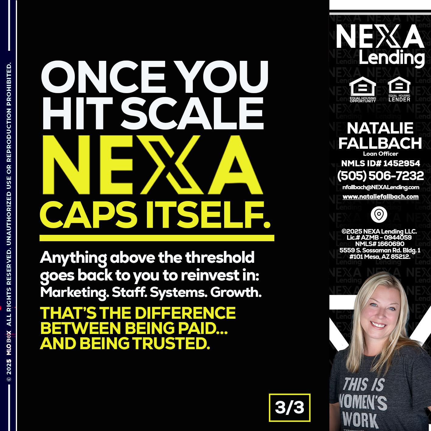 3 OF 3 - Natalie Fallbach -Mortgage Loan Officer